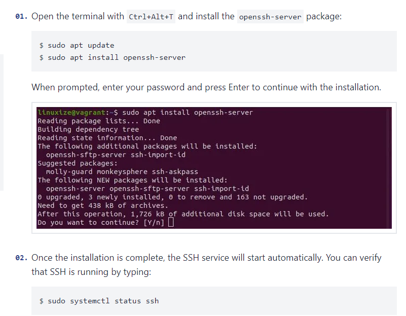 How To Enable SSH In Ubuntu